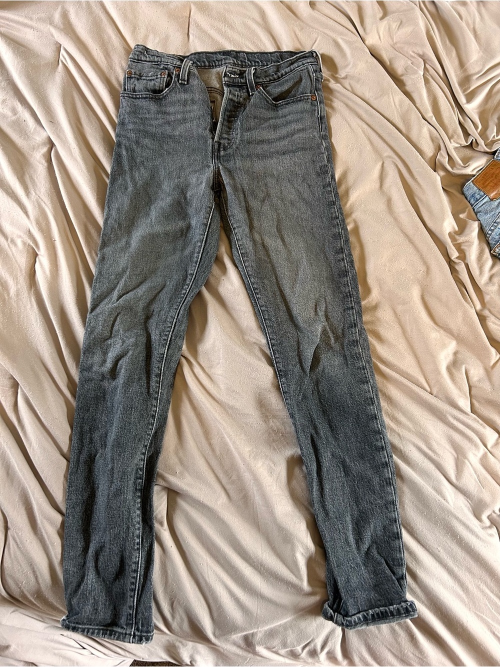 Levi’s 501 Classic Women's Gray High-Rise Jeans